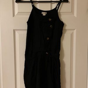 Element dress with buttons